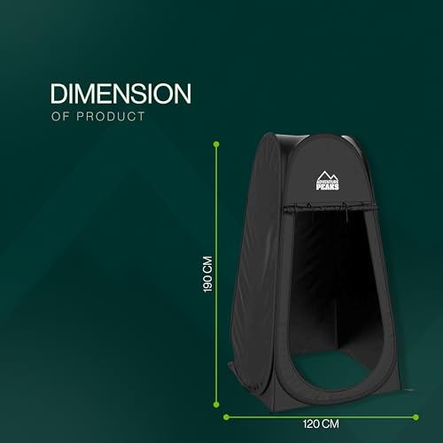 ADVENTURE PEAKS Pop Up Changing Tent Portable Privacy Tent for Camping, Beach and Outdoor Use - Image 9