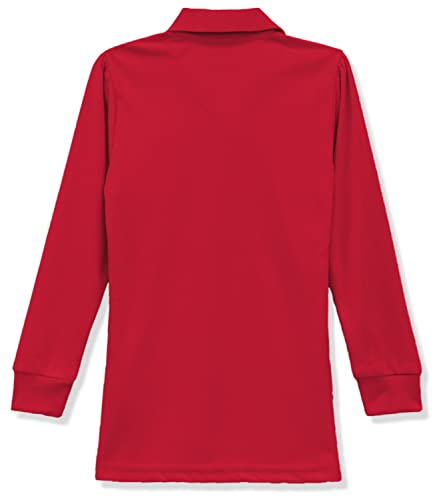Galaxy by Harvic Girls Long Sleeve Polo Shirts School Uniform Shirt2