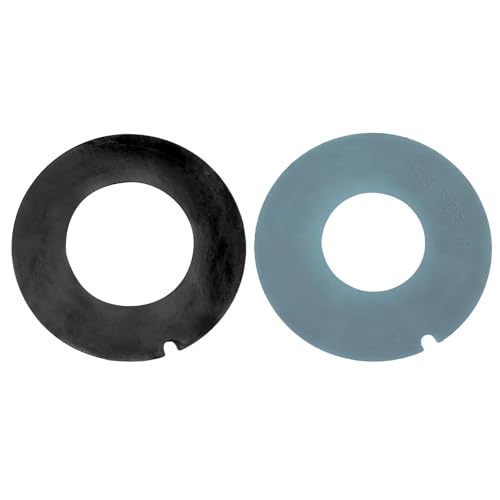 KPALAG RV and Marine Toilet Rubber Bowl Seal Kit Fit for Dometic/Sealand 210 110 111 510 Replace# 385311462 Flush Ball and Bowl Seal Gasket Natural Rubber Non-Stick CoatingW/o Overflow Hole