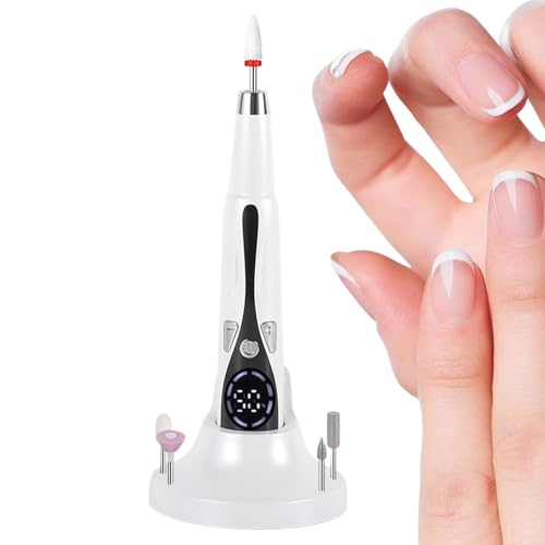 Lime à ongles électrique rechargeable sans fil avec 3 modes réglables et écran LED