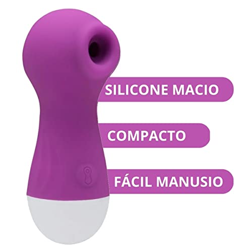 Sugador de Clitóris Pocotó Lilo Roxo 10 Modos de Pulsação Em Silicone