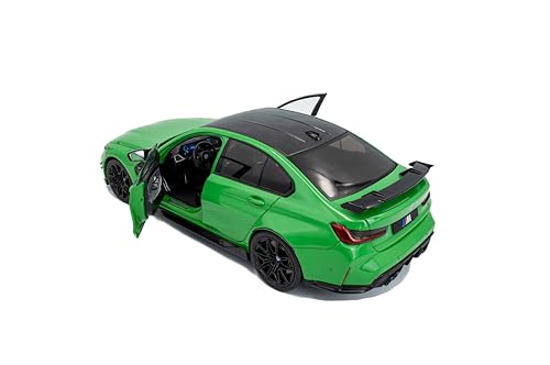 Solido 1:18 BMW M3 (G80) Modelo Diecast Signal Green Uni miniatura 6