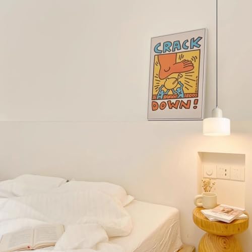 Lámpara colgante para dormitorio ajustable pequeña de vidrio blanco 6