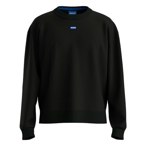 Hugo Pull tricoté San Casey-CP pour Homme, Noir, XXL
