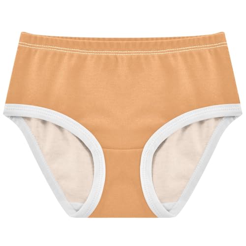 Joisal Sand Brown Girl Panties Cute Girls Underwear Toddler Cotton Aesthetic Kids Briefs Undies 2t