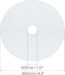 4 Pcs White Universal Cloth Dryer Exhaust Filter, for Chef Dryer Parts and Accessories 9 x 13 inches (227 x 33 mm)