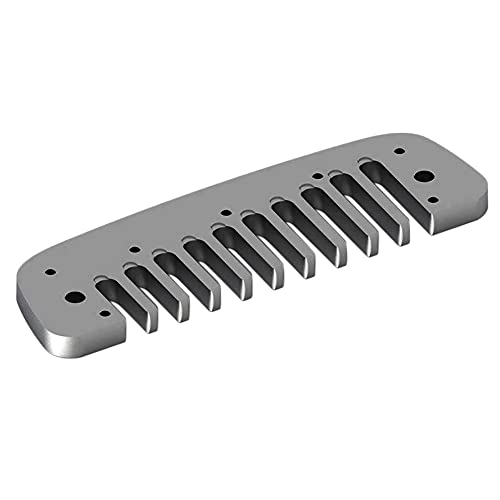 Hagsnec Peigne Harmonica en Alliage D’Aluminium, Partie D’Harmonica Comb pour Melody Argent-Gris - Les Beatles, Paul McCartney, John Lennon, RIngo Starr, George Harrison Hagsnec Peigne Harmonica en Alliage D'Aluminium, Partie D'Harmonica Comb pour Melody Argent-Gris
