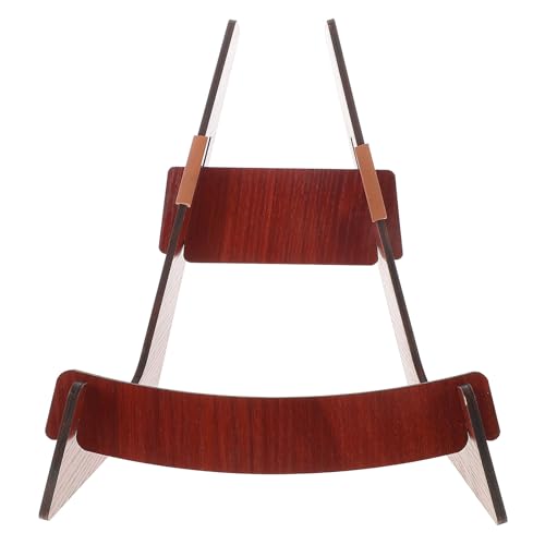 INOOMP Support de Guitare en Bois Massif L, Stand Polyvalent pour Guitare Acoustique, Basse et Ukulélé, Démontable et Portable, Stable et Solide, pour Usage Domestique