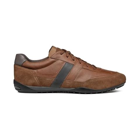 Geox Men's U Wells A Brown Sneakers Cover