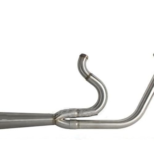 GVGFKPKZAY Auspuffanlage Für Harley-Davidson Dyna Fat Bob Low Rider Street Bob Super Glide Und Wide Glide Motorradauspuffrohr Motorrad Mittelrohr-Verbindungsrohr(C)