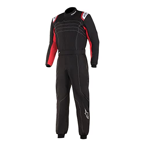 Alpinestars KMX-9 V2 Karting Suit CIK-FIA Level2 - size 58 - Black/Red/White (3356019-132-58)