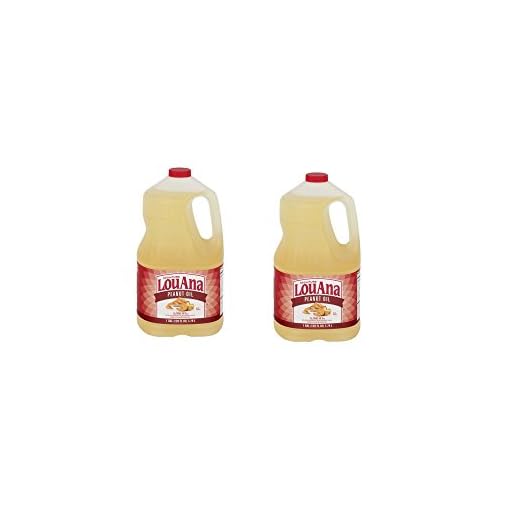 LouAna Peanut Oil, 128.0 FL OZ (Pack of 2)