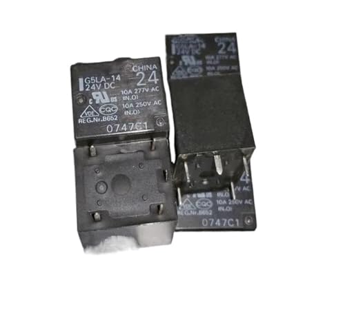 Relé G5LA-14 24V con capacidad de 10A para conmutación estable de energía