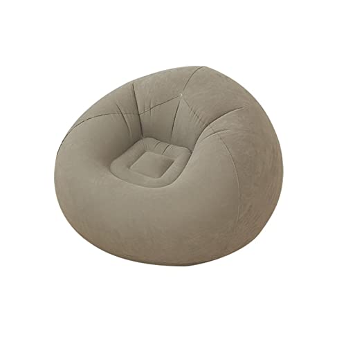 GBNYTT Puff flocado sofá individual perezoso sofá silla plegable al aire libre ocio sofá balcón interior y exterior regalo de cumpleaños