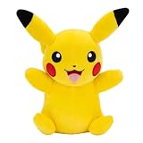 Pokémon Peluche Pokemon Pikachu - 20 cm de altura - amarillo/rojo - Peluche oficial para niños a partir de 2 años