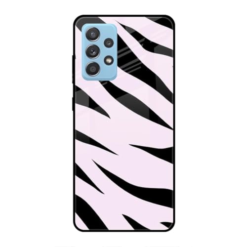 Image of SmashItUp Black and White | Simple Design Designer Printed TPU Metal Case Mobile Back Cover for Samsung A53 5G