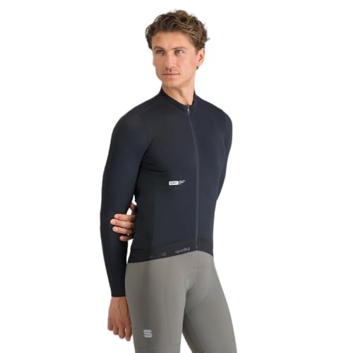 Maillot Sportful SRK Long Sleeve L pour rouler au chaud sans transpirer en hiver