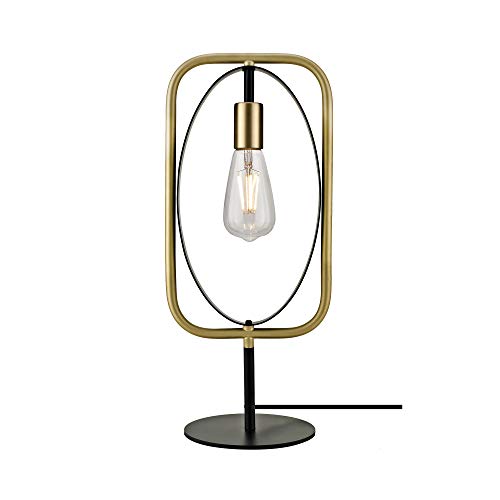 Addington Park 60028 Anjo, Table Lamp, Matte Black And Satin Brass Finish #TOP1
