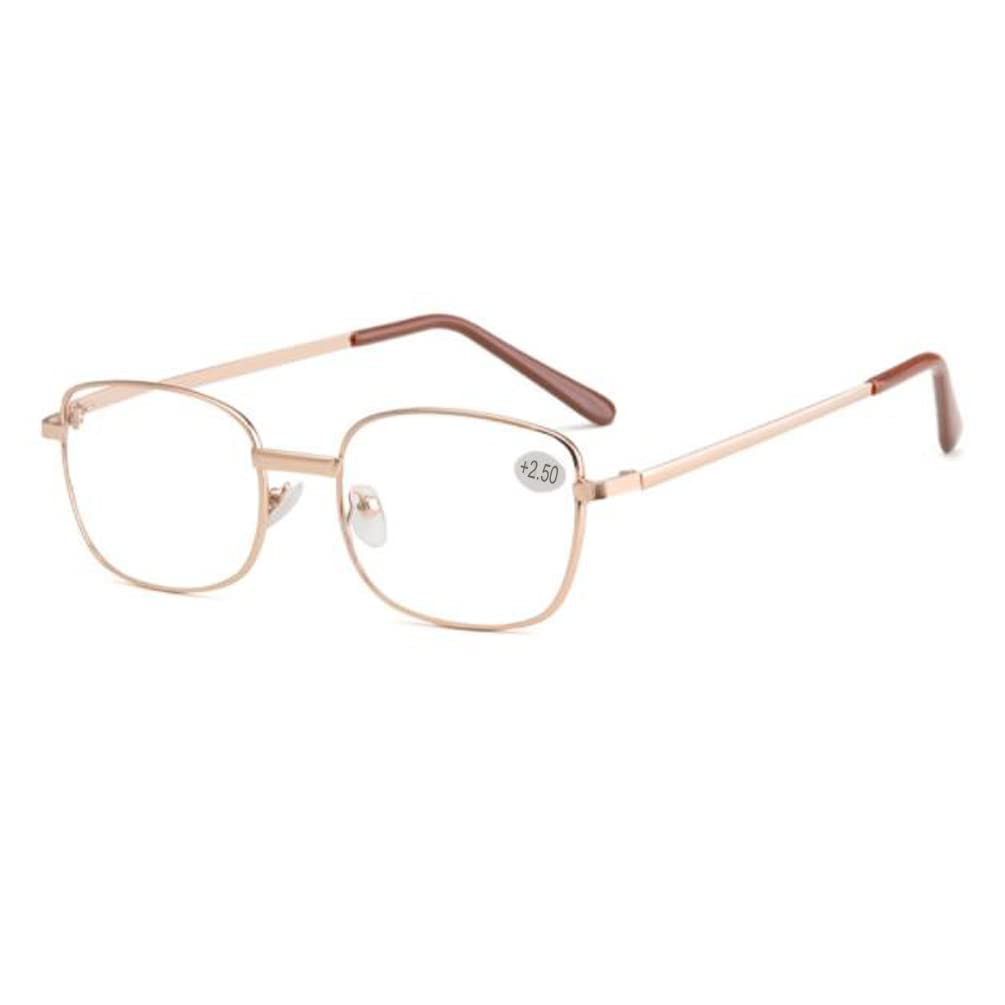 star shop Square Frame Iron Feet Presbyopia Glasses Fashion Resin Presbyopia Glasses