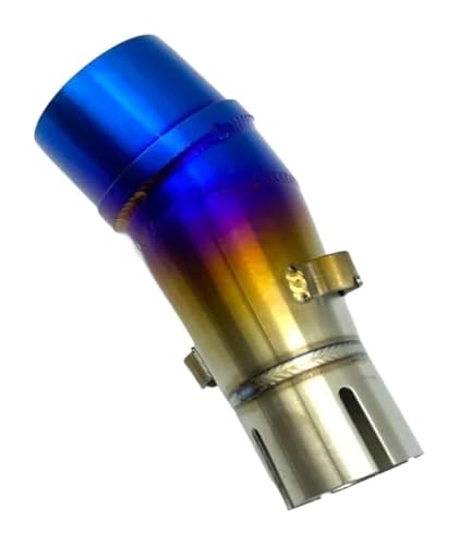 Adaptateur slip-on Ninja 250 avec finition de liaison intermédiaire bleue haute résistance