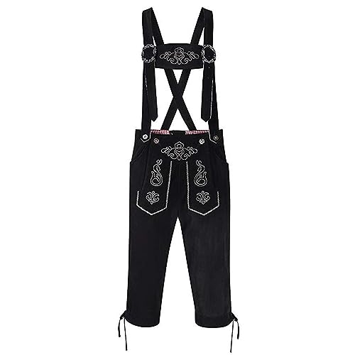 Robe de bière traditionnelle allemande et pantalon brodé pour hommes