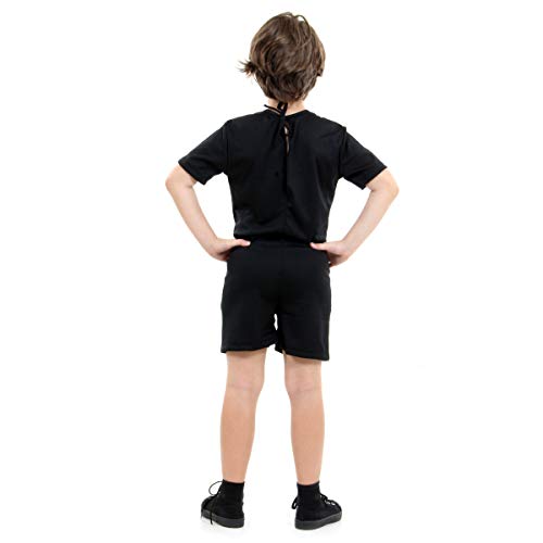 Fantasia Esqueleto Pop Infantil Sulamericana Fantasias Preto/Branco G 10/12 Anos