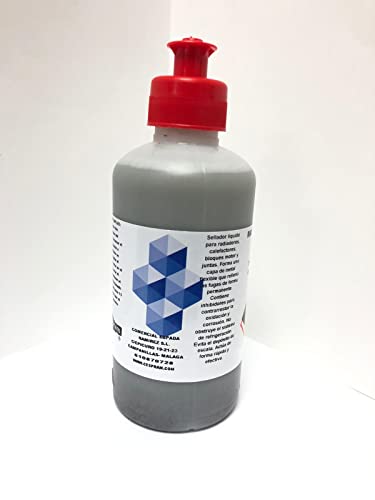Cespram. Tapa fuga radiador. Sellador líquido para radiadores, calefactores, bloques motor y juntas. Envase de 250 ml (1)