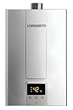 Aquecedor de Água a Gás LZ 2500DE-i Inox GN 25Lts/Min. Digital Lorenzetti