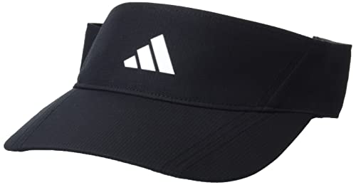 Visière Adidas femme noire avec protection solaire et ajustement ergonomique