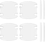 【Installation facile】Nettoyer – décoller – coller : installer la protection de poignée de portière est un jeu d'enfant. Les autocollants peuvent être découpés à la taille souhaitée, assurant un ajustement parfait à toutes les rainures de poignées de portières – une solution pratique et élégante.