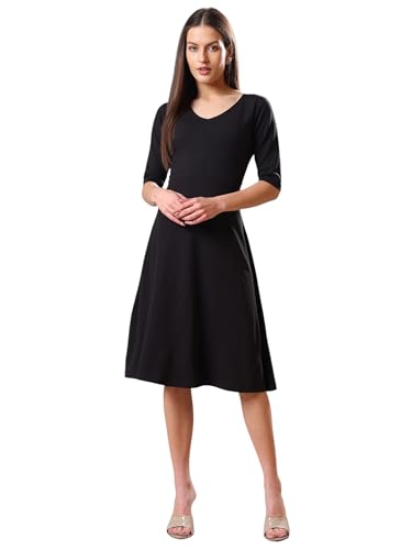 Image of PURVAJA Women's Fit & Flare Mini Dress (Bely-033-040)