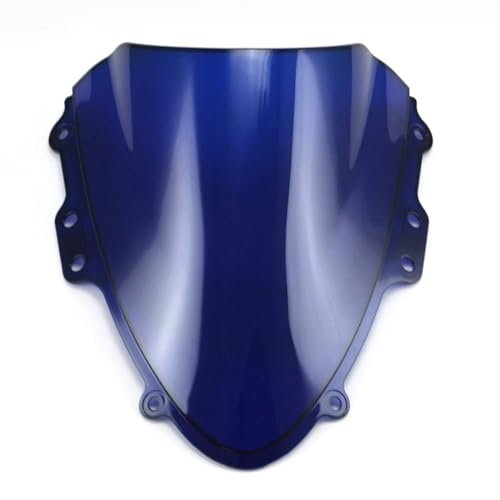 Pare-Brise Moto Suzuki GSXR 750 Elimine Pression Vent Bulle Double Bleu