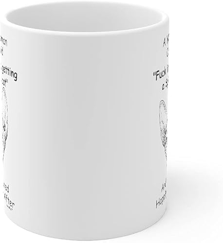 Miniatura 2 de Taza divertida para mujeres dueñas de mascotas – Taza para café «A Wise Woman Once Said», blanca, 325 ml., Sphynx Cat - Mujer Sabia 2