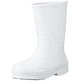 [キタ] メガセーフティ EVAラバーブーツ 安全長靴 超軽量 KR-7030 ホワイト (ホワイト/L)