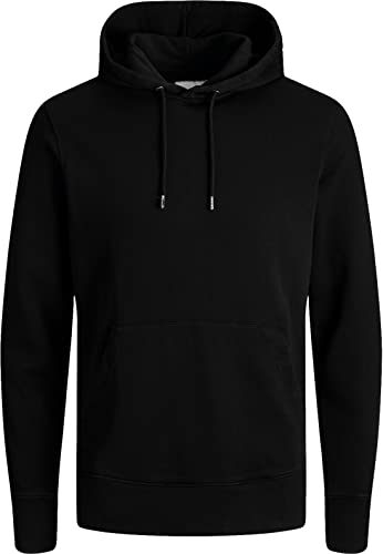Sweat à capuche homme noir XXL JACK & JONES pour vos weekends décontractés