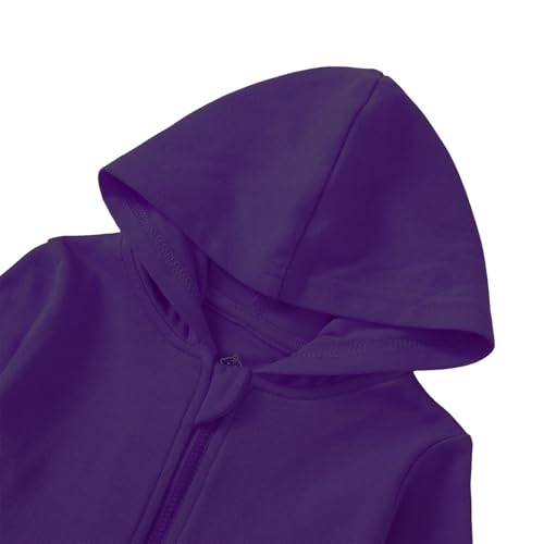 ROMPERINBOX Toddler Zip Up Hoodie for Boy Girl, 2 Pack Long Sleeve Lightweight Thin Sweatshirts Jacket with Pockets 2-5T4