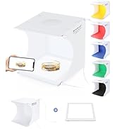 Amazon | PULUZ 40cm 撮影ボックス 3色温度調光 160個leds搭載 3200K