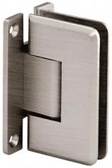 C.R. LAURENCE C0L037BN CRL Brushed Nickel Cologne 037 Series Wall Mount Hinge