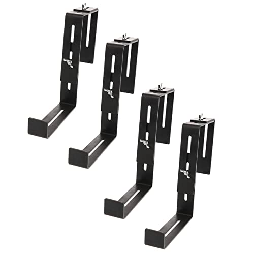 Support de pot de fleurs anti-chute pour balustrade extérieure x4