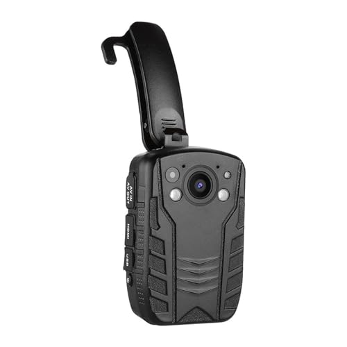 Mini caméra usée 4K HD caméscope portable pour enregistrement de trajet et sécurité civile