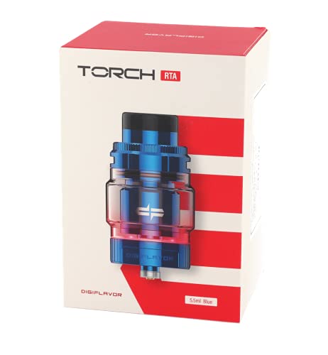 Digiflavor Torch RTA Verdampfer Set für E Zigaretten, Tankvolumen, regenbogen, 5.5 ml – Bild 7