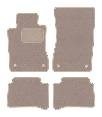 Tapis Auto contre l'Usure du Sol Mercedes CLS C219 Berline Velours