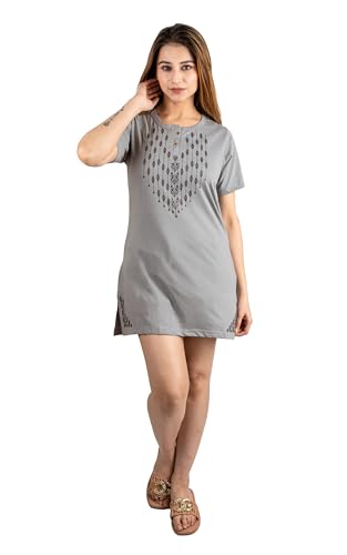 Image of Long Tshirts for Women Combo of 2 | Women Long t Shirt| Long Shirt for Women |Long T-Shirts for Women