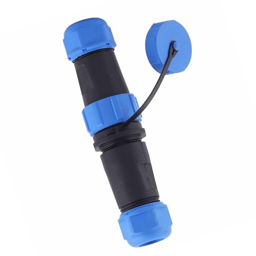 Conector de aviación plástico HUIOP IP68 4 pines miniatura 5