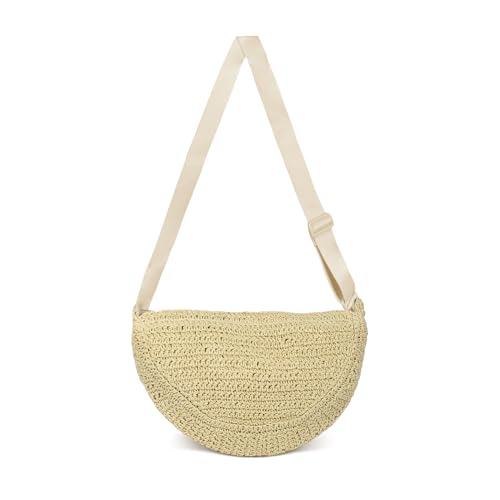 FUKEFUKEUS Crescent Woven Bag