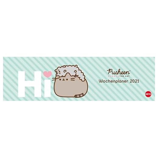 Pusheen Wochenquerplaner Kalender 2021