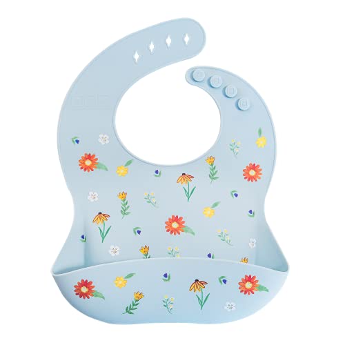 Austin Baby Co Mess Proof Silicone Bibs for Babies – Perfect Travel Toddler Bibs for Baby