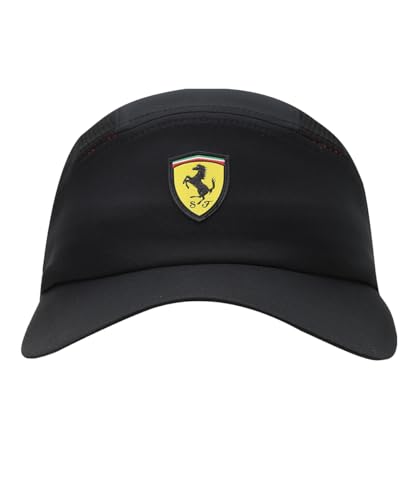 Image of Puma Unisex-Adult Ferrari SPTWR RCT Cap, Black, Adult (2400101)
