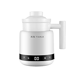 TIANJI DGD06-06BD Mini Ceramic Electric Stew Health Pot, Smart Appointment Automatic Multi-function Slow Cooker, 600ml