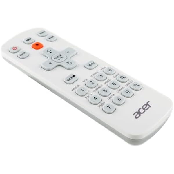 Лазерный пульт дистанционного управления Acer MC.JMV11.007, MC.JMV11.F07, J-25030 - также заменяет MC.JMV11.00G J-25010 - A1200, H6530BD, P5230, P1650, P5530, P5630, S1286H, X1223H, X1323WH и др.